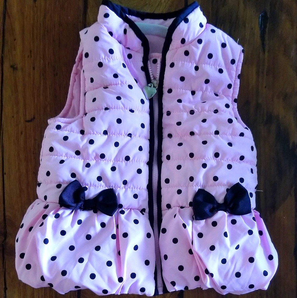 Baby puffed vest